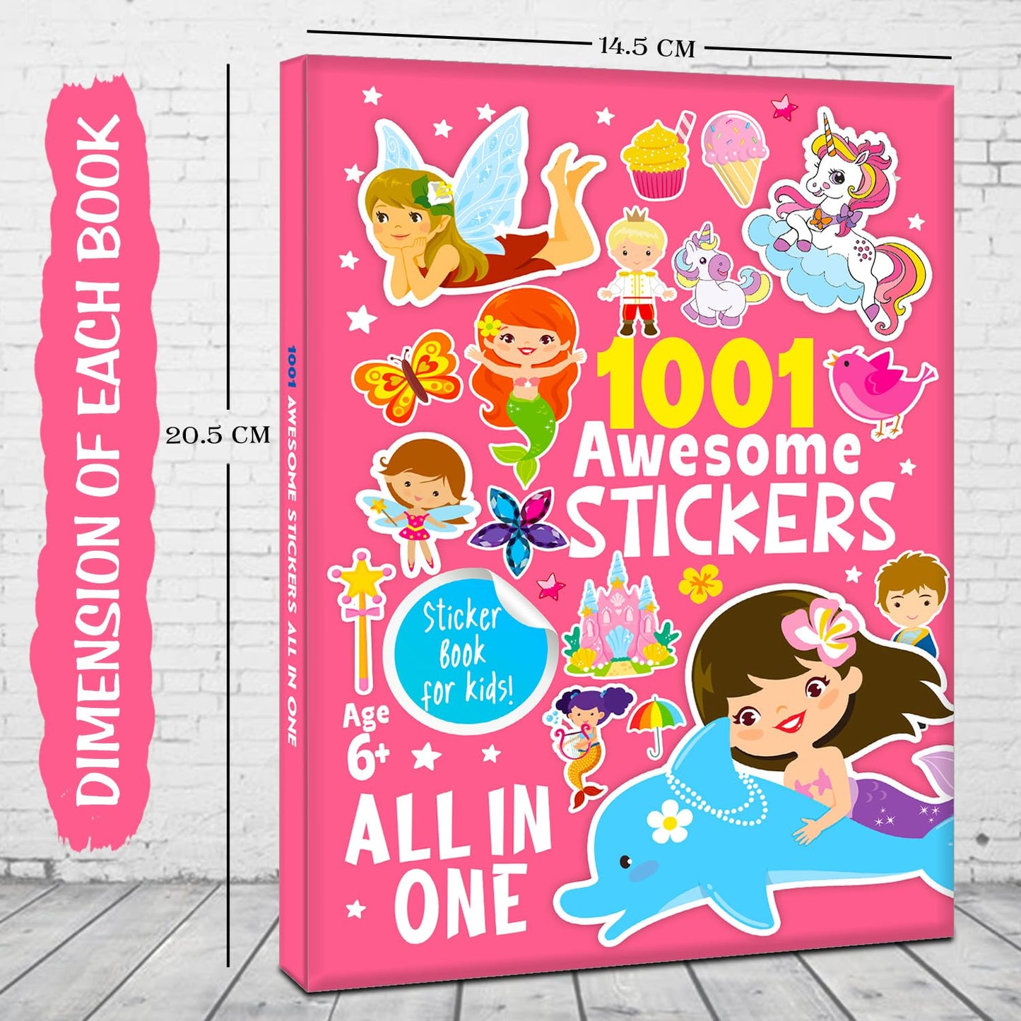 1001 Awesome Stickers - All In One