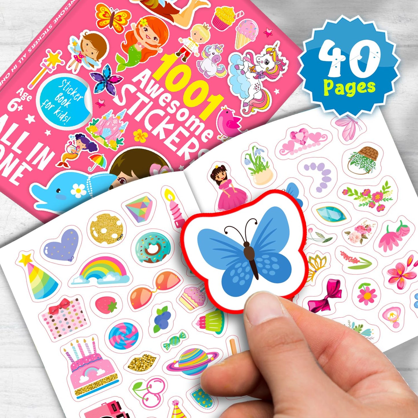 1001 Awesome Stickers - All In One