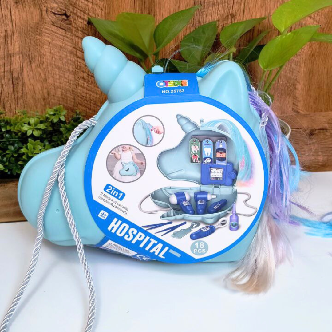 2-in-1 Unicorn Pretend Play Set – Role Toys