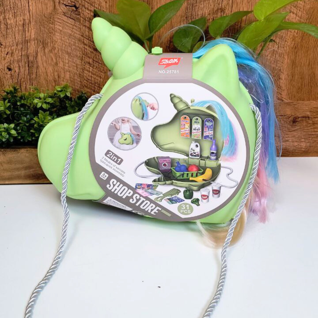 2-in-1 Unicorn Pretend Play Set – Role Toys