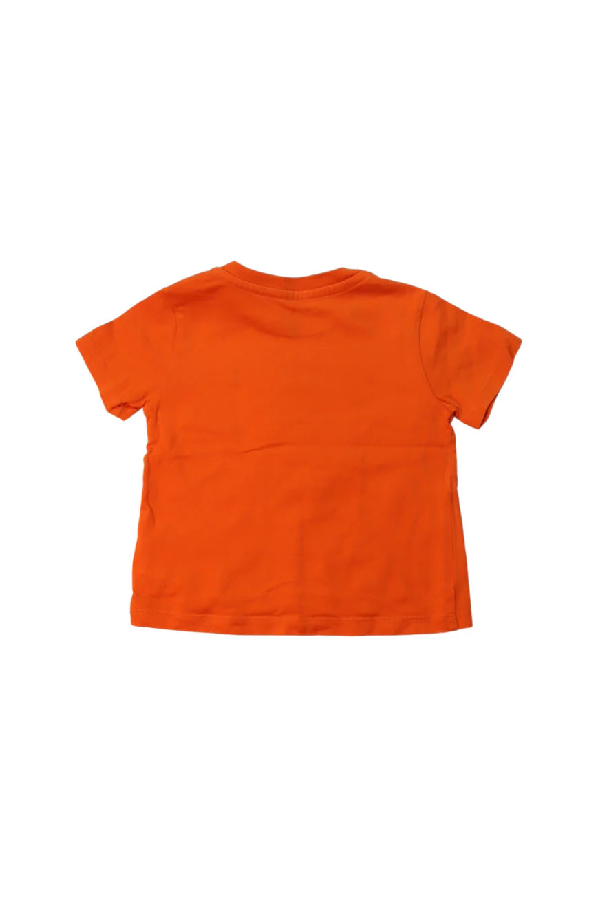 Orange Baby T-Shirt – Soft Short Sleeve Tee for Infants