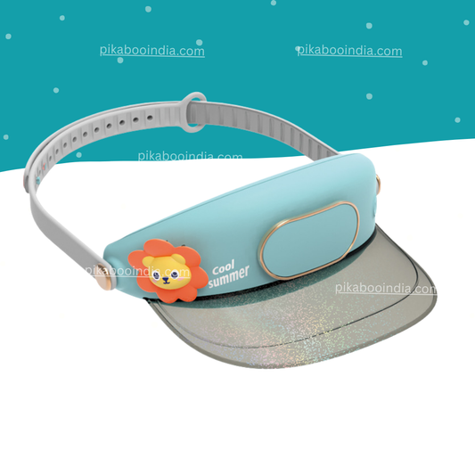 Cap Cooling Fan – USB Rechargeable Cotton Cap