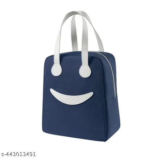 Smiley Lunch Bags for All Ages | Fun & Versatile Insulated Bags