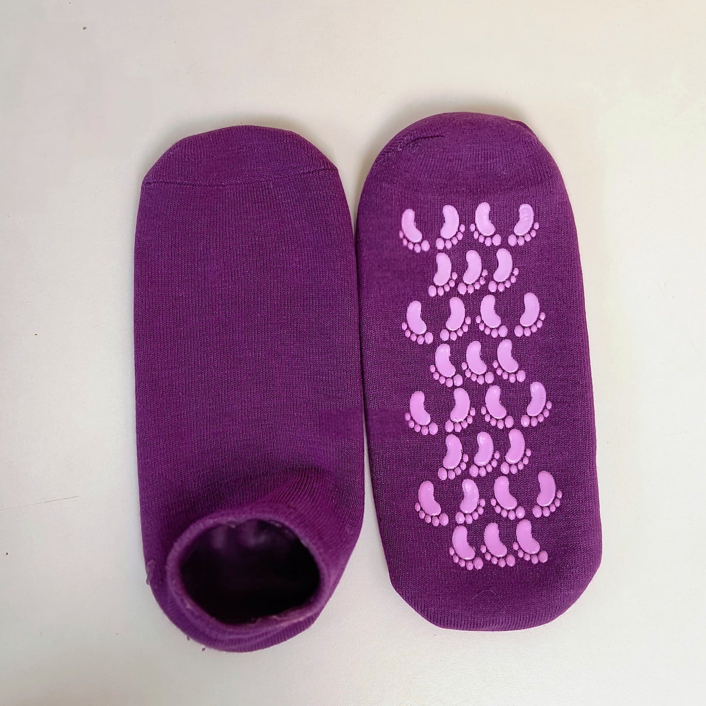 Terry Gel Moisturizing Socks – Ultra-Soft Reusable Booties for Dry Feet Care