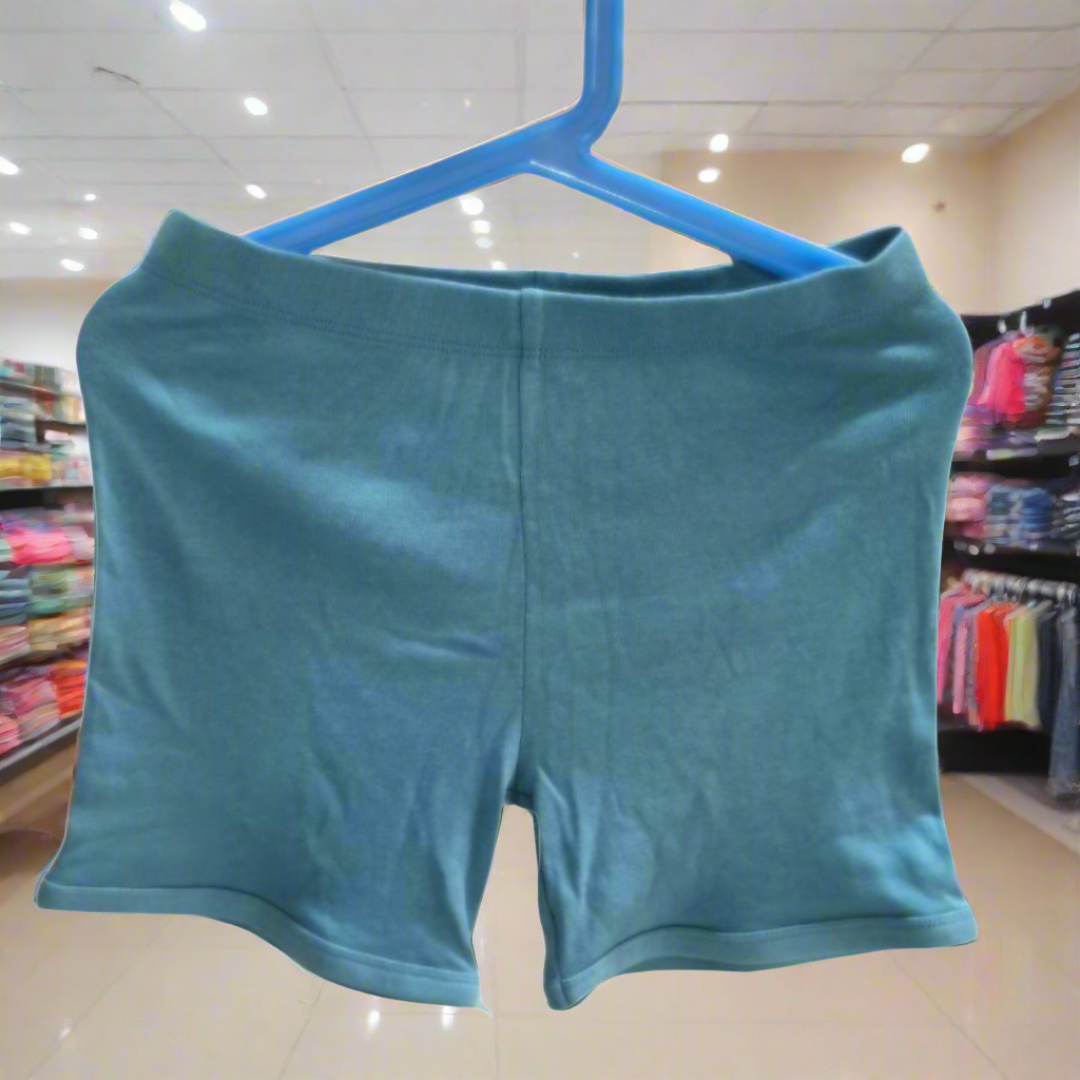 Cotton Blue Kids Shorts – Breathable Summer Wear 8–10