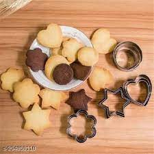 12-Piece Stainless Steel Cookie Cutter Set – 4 Different Shapes for Fun and Creative Baking Designs