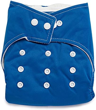 Navy Blue Cloth Diaper – Reusable & Washable for Babies