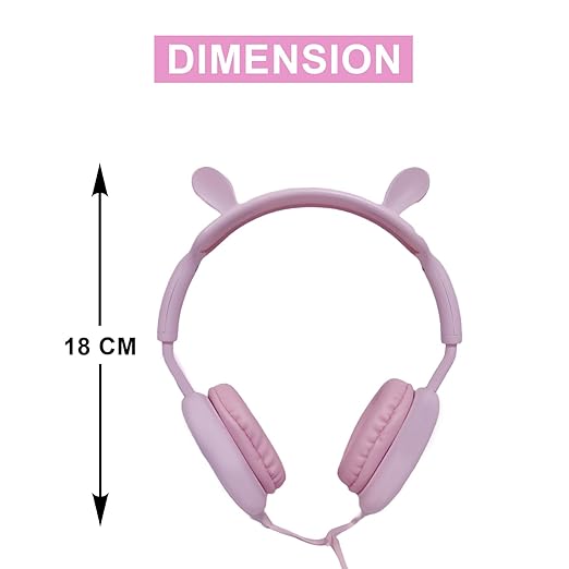 Cute Animal Cartoon Earphones Ages 4+ | Wired Kids Headphones With Mic
