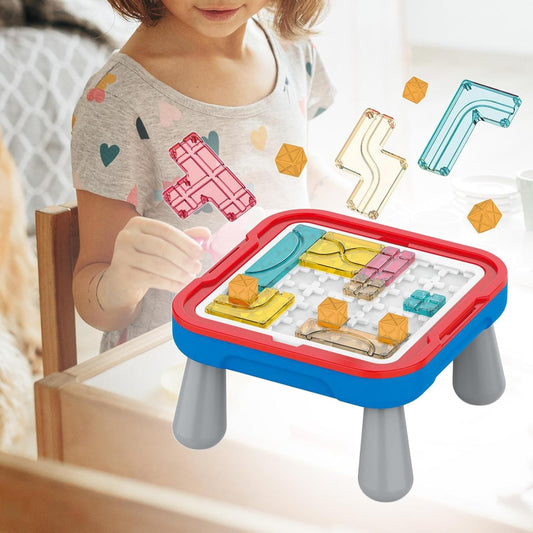 Brain Teaser Toys 2 in 1 Board Games and Puzzles for Leisure Family Educational