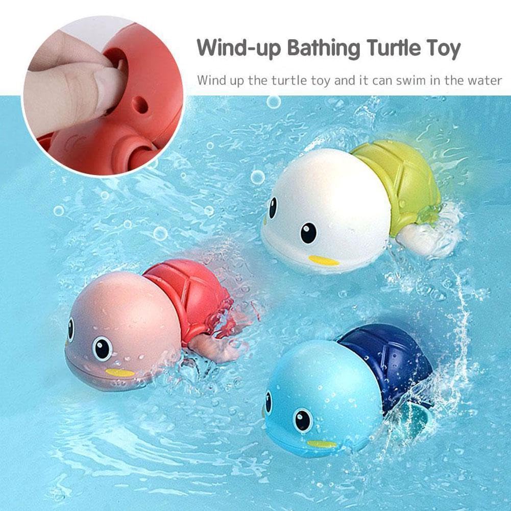 Swimming Turtle Bath Toy for Kids - Cute, Fun & Engaging Bath Time! Any One
