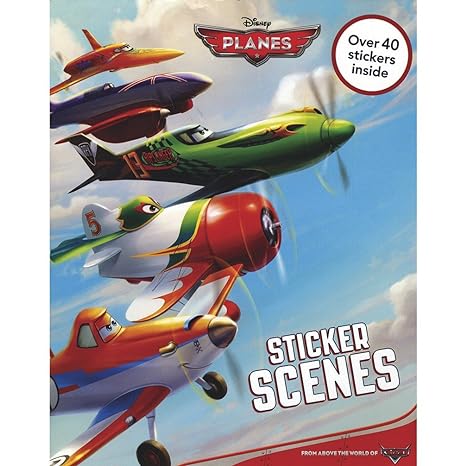 Pre-Loved Disney Planes Sticker Scenes – Fun Kids Activity