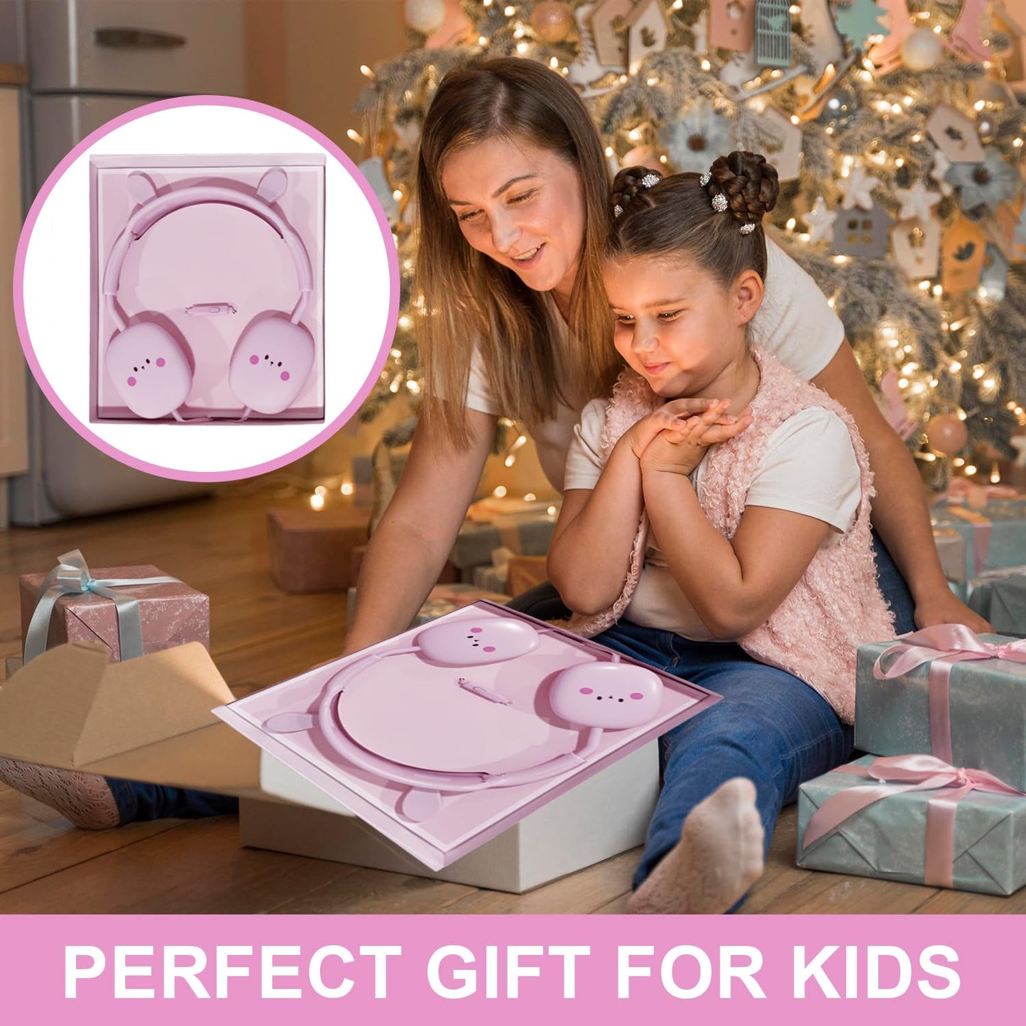 Cute Animal Cartoon Earphones Ages 4+ | Wired Kids Headphones With Mic