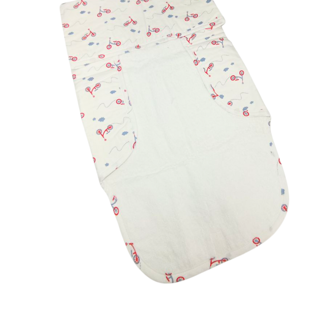 Organic Cotton Double Muslin Baby Swaddle Wraps with Blanket & Pillow โ Soft & Comfortable (46 x 65 cm)