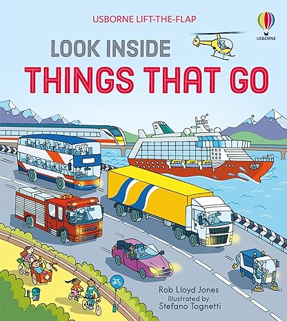 Second’s Book – Things That Go Board Book | Slight Wear