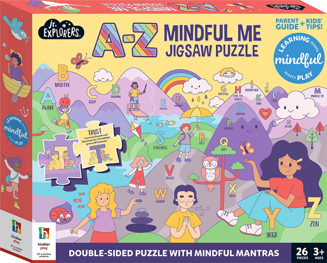 Junior Explorers A-Z Jigsaw Puzzle – Mindful Learning Fun