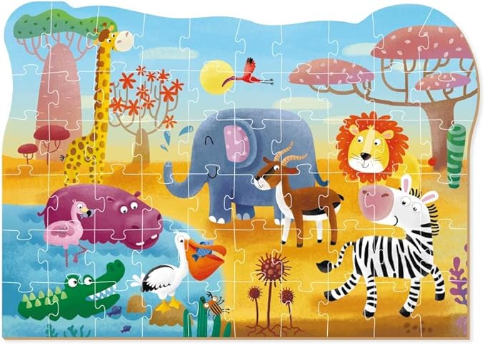 At The Farm – 8 Puzzles | Fun & Educational Jigsaw Set for Kids