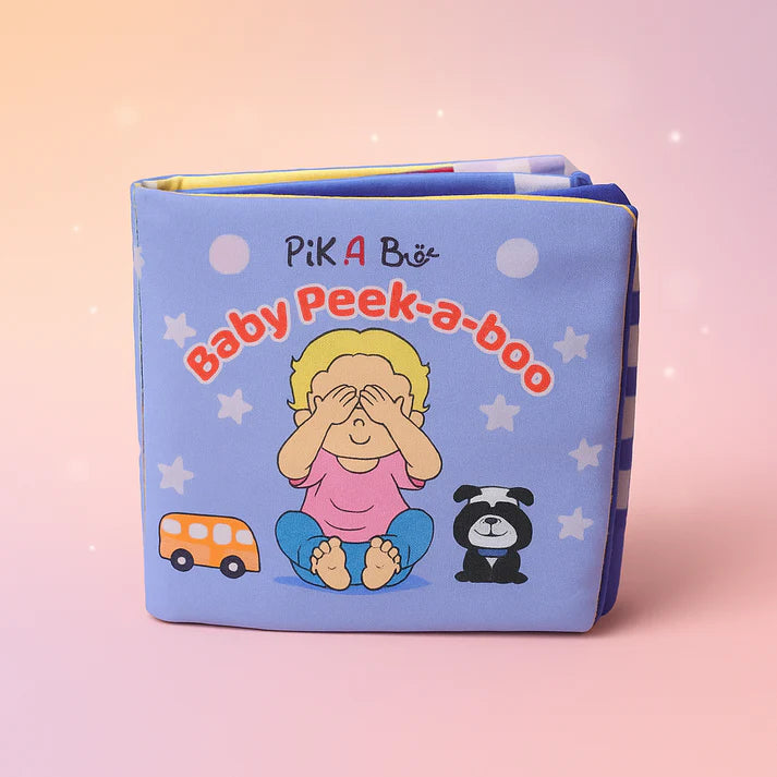 Baby Travel Essentials Kit | Toys & Peek-a-Boo Book