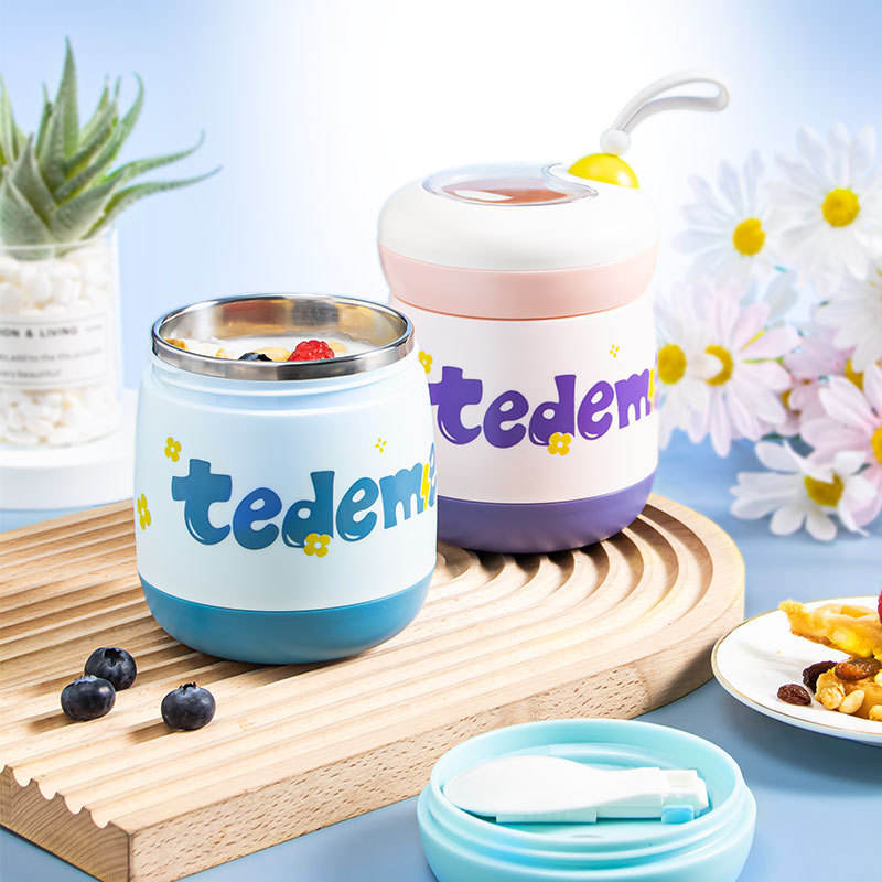 Baby Stainless Steel Soup Container – 450ml Lunch Bento