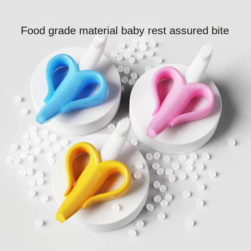 Banana Bendable Training Toothbrush Baby Infant