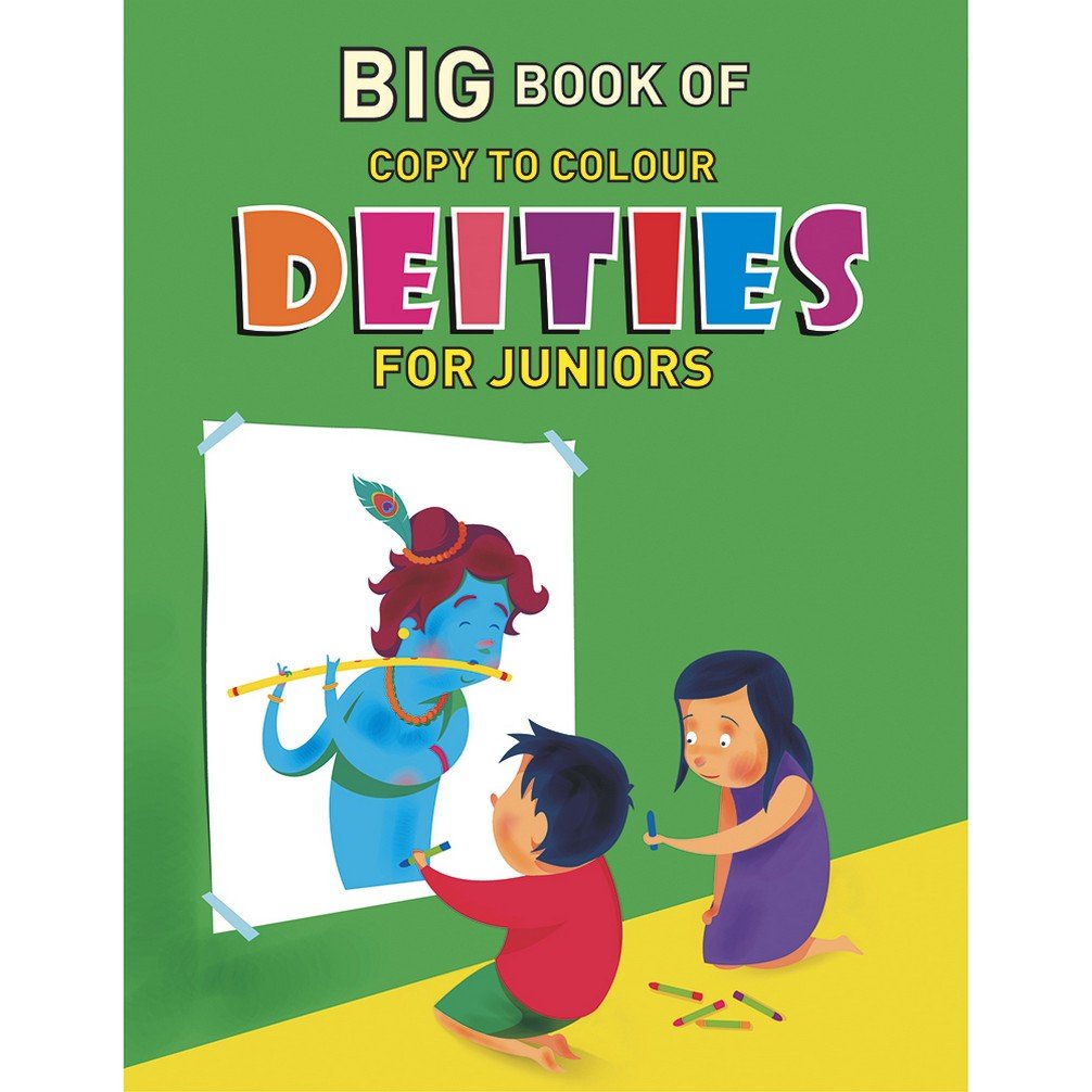 Big Book of Copy to Colour Deities | Fun Educational Book