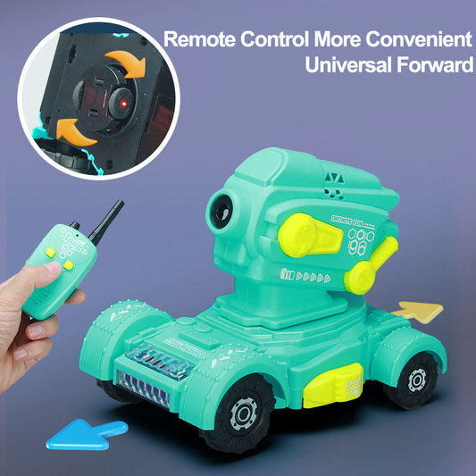 Masti Bubble Rider Tank Toy with Lights, Music & 360° Movement