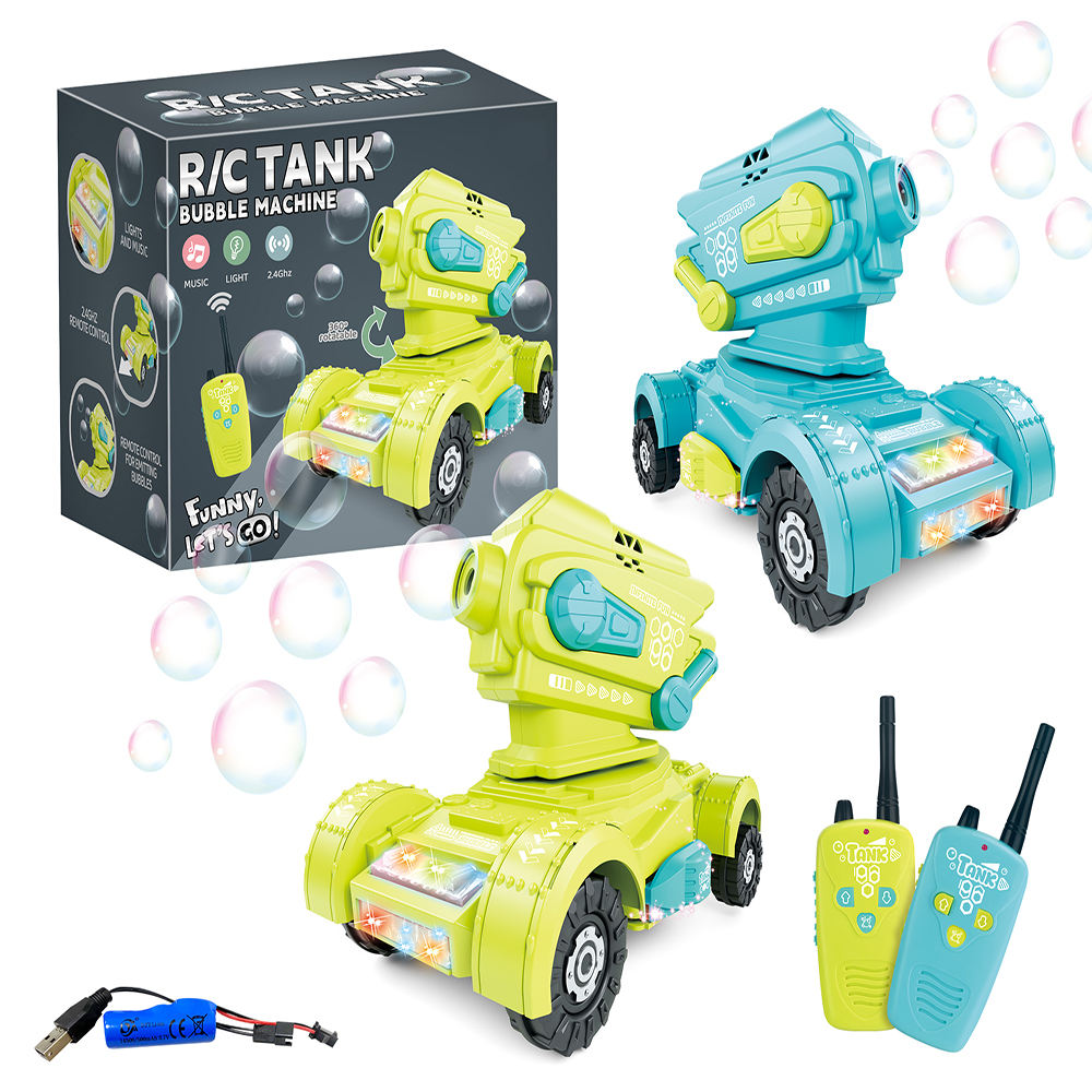 Masti Bubble Rider Tank Toy with Lights, Music & 360° Movement