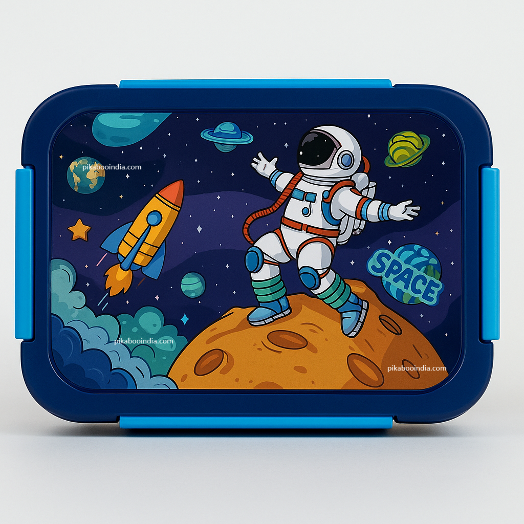 3-Compartment MixProof Stainless Steel Bento Lunch Box | 710ml Leak-Proof