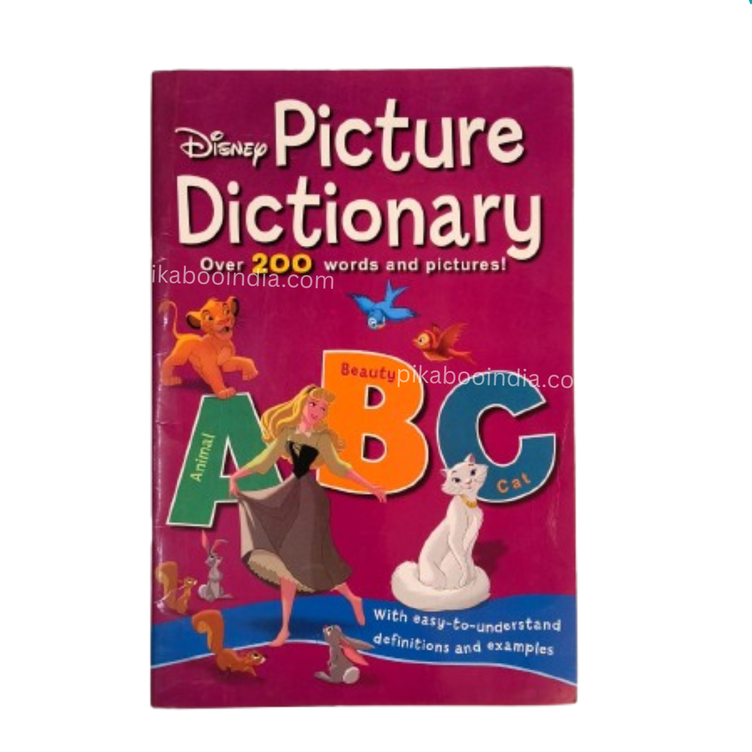 Picture Dictionary Book – 200+ Words with Colourful Illustration