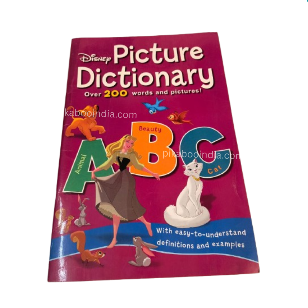 Picture Dictionary Book – 200+ Words with Colourful Illustration