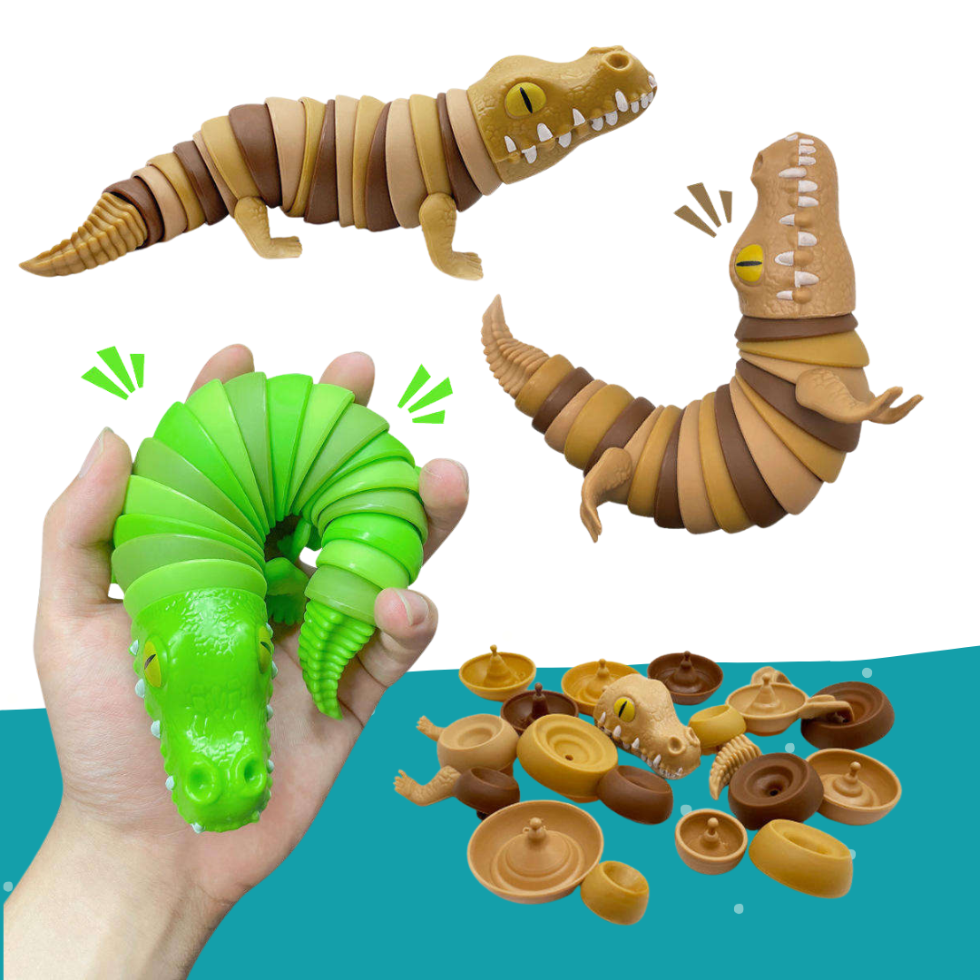 Crocodile Wiggle Gator Fidget Toy