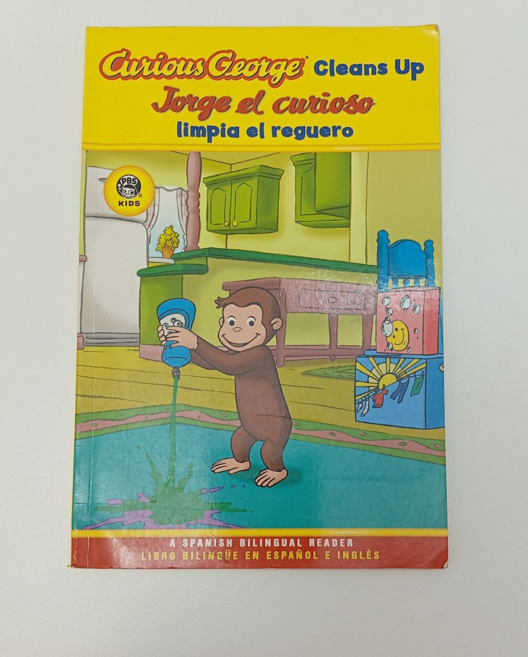 Pre-Loved Book – Curious George Cleans Up | Kids’ Favorite
