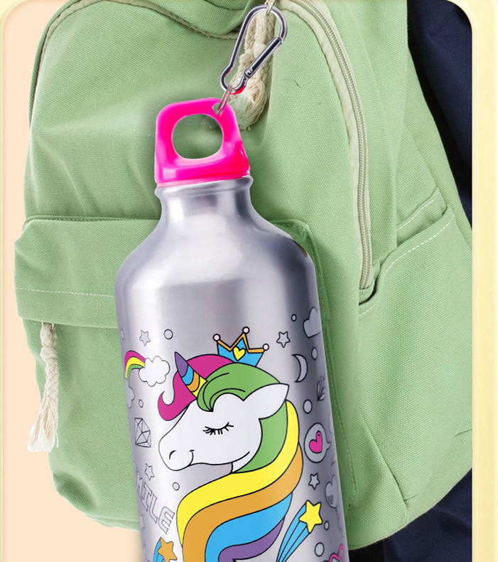 DIY Coloring Water Bottle Kit – 500ml Art Set for Kids