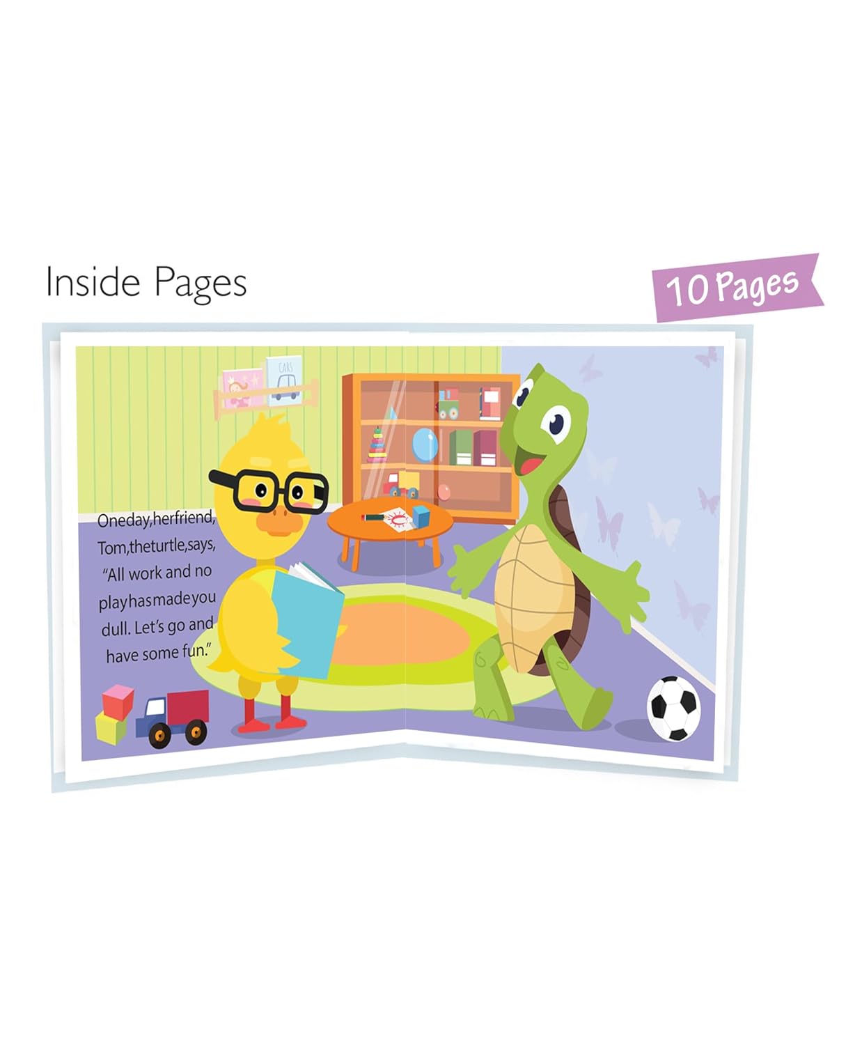 Dazzling Duckling - Puppet Book