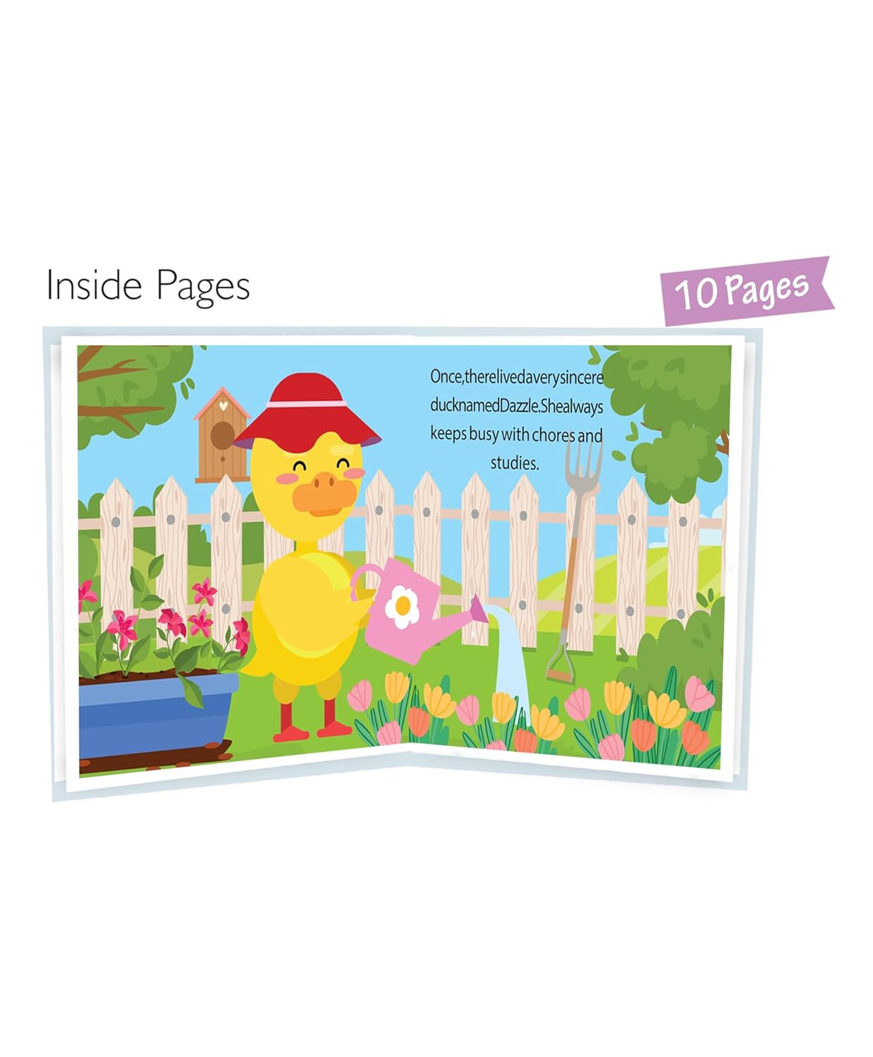 Dazzling Duckling - Puppet Book
