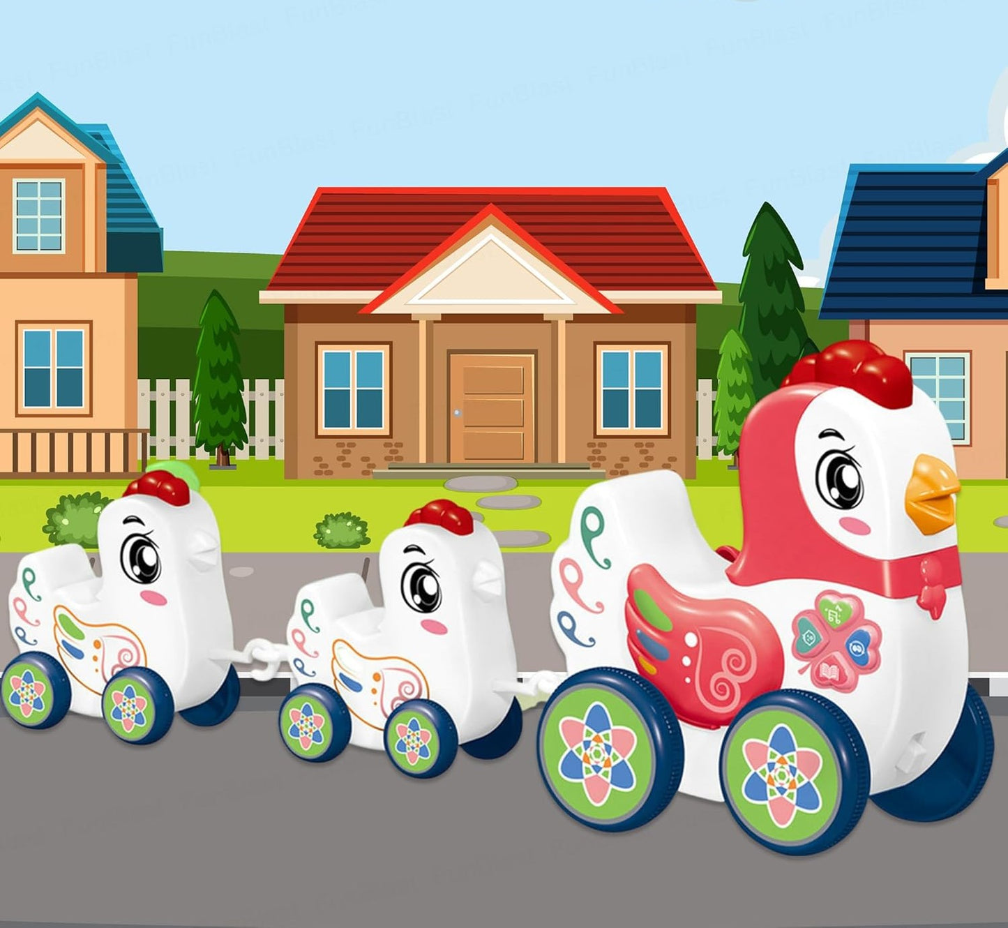 Electric Duck Toy – Walking, Talking, Light & Sound | Interactive Kids Toy