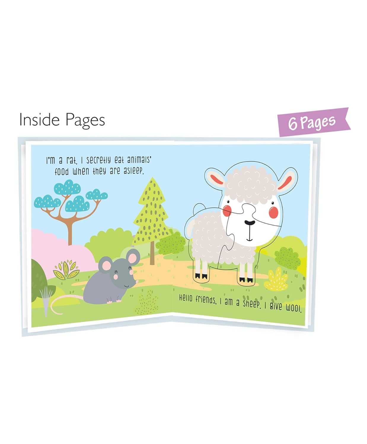 Farm Animals Puzzle Board Book