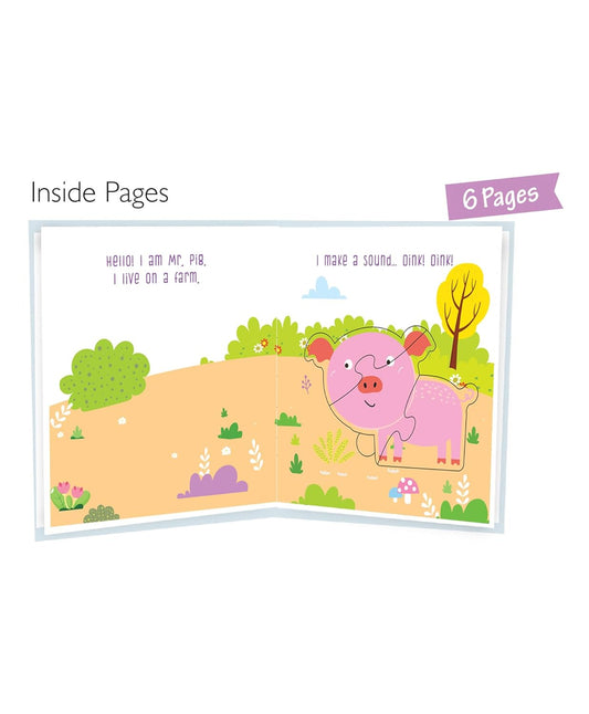 Farm Animals Puzzle Board Book