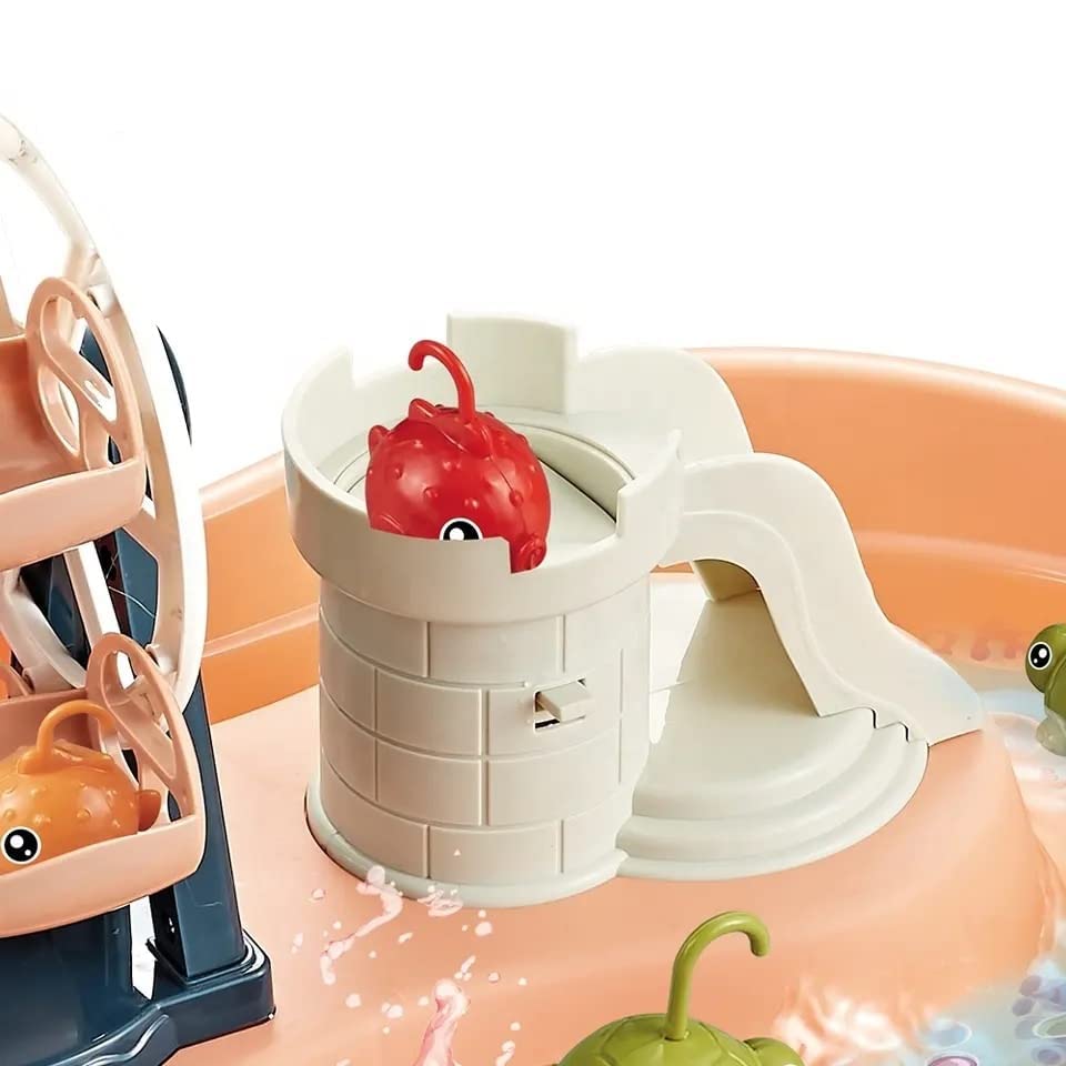 🎣 Ferry Fishing Game Toy with Water Circulation & Music | Interactive Water Play for Toddlers & Kids (1-5 Years)