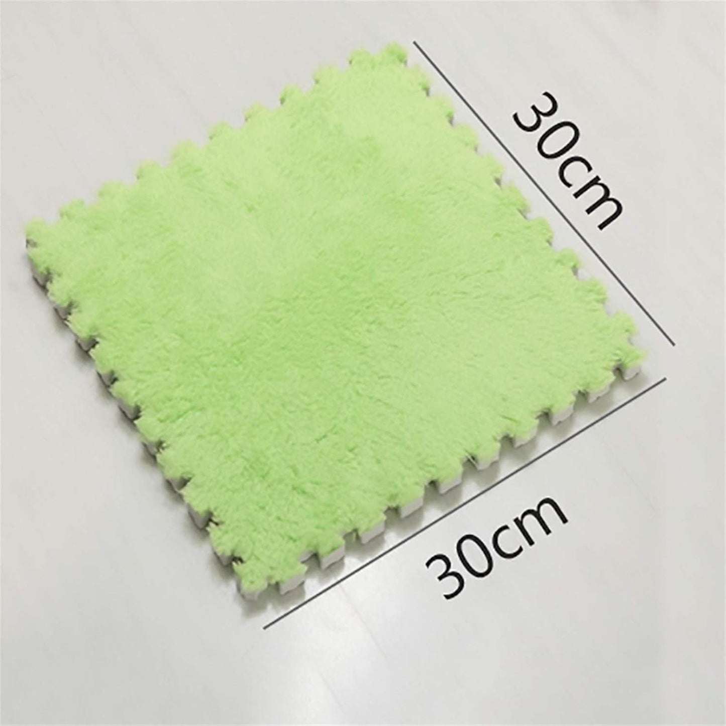 Living Room Bedroom Puzzle Children Kids Soft Carpet Patchwork Jigsaw Splice Heads Baby Mat Carpet Fluffy Non-slip