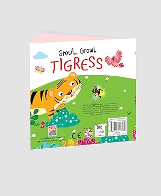 Growl Growl Tigress – Zip It Up Toy | Fun Zipper Learning for Kids