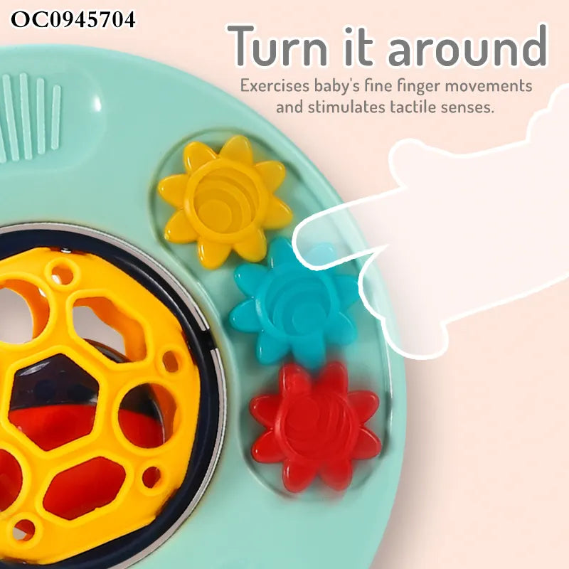 Montessori Sensory Rattle Teether Ball for Babies