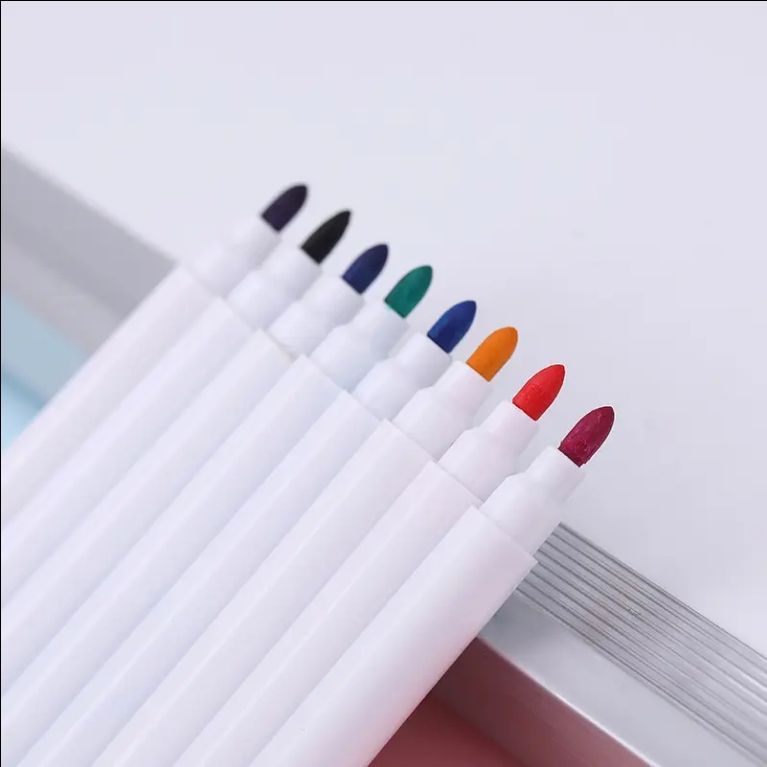 Whiteboard Erasable Marker Pens – Colorful Smooth Writing Set