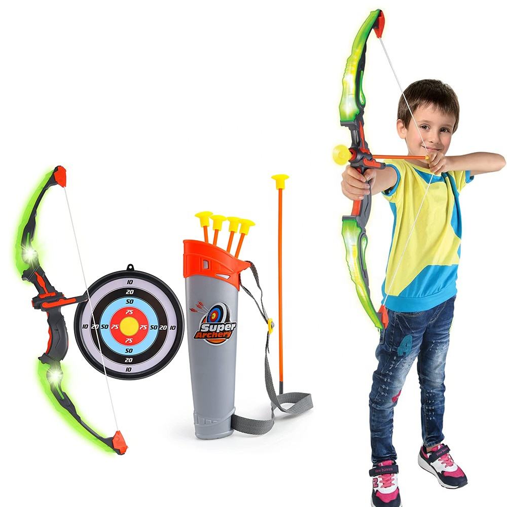 Archery Kit for Kids with LED Flash