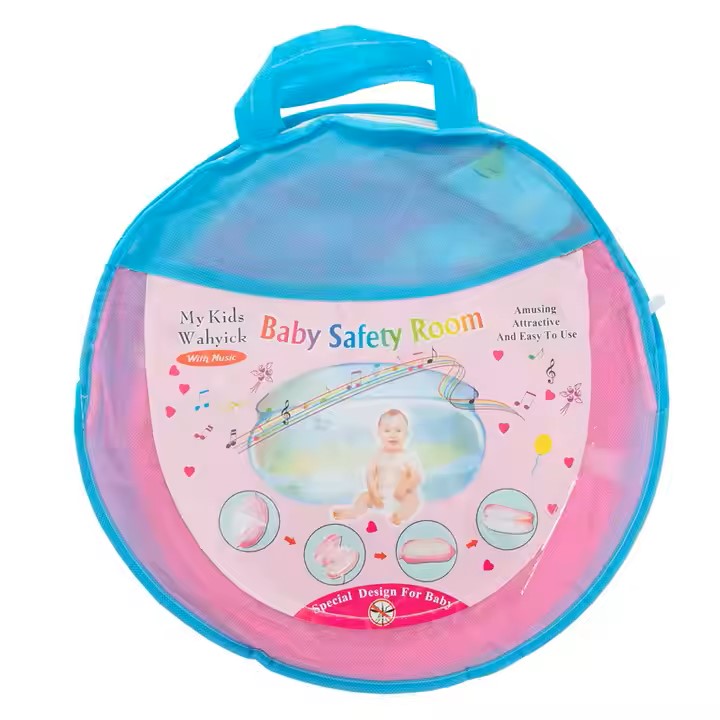 Folding Baby Safety Mosquito Net with Sound β Cute Animal Printed, Portable and Protective Insect Net