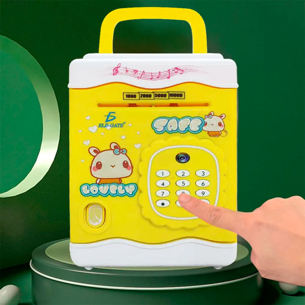 PiK A BOO Piggy Bank – Colorful Coin Saver for Kids Age 2 & Up (Assorted Colors)