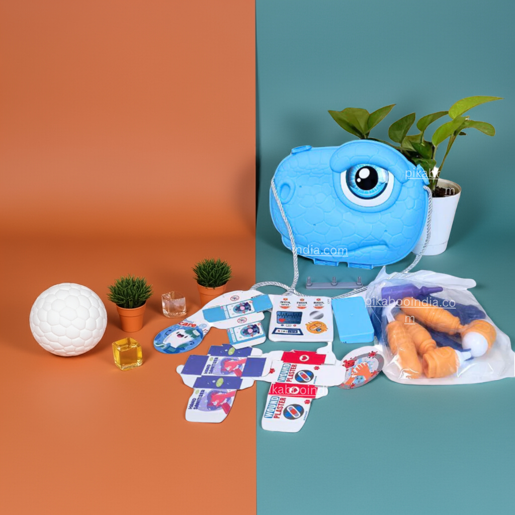 2-in-1 Dinosaur Pretend Play Set – Role Toy