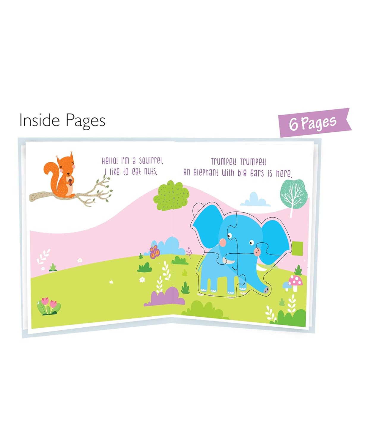 Jungle Animals Puzzle Board Book