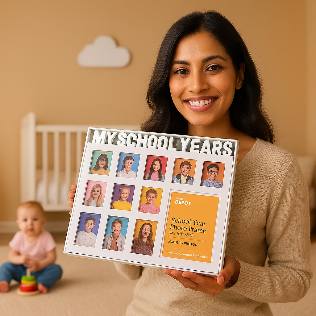My School Days Photo Frame – Multi-Photo Display