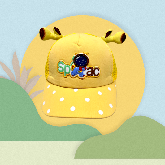 Kids Cap with Cute Horns | Fun Cartoon Hat for Toddlers