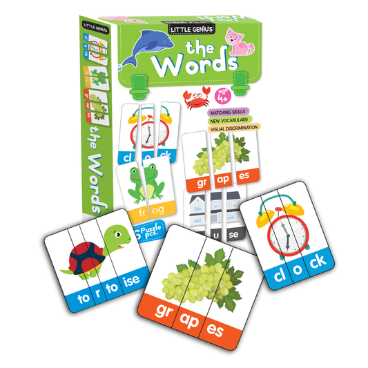 Little Genius First Words Puzzle Game for Kids